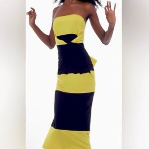 NORMA KAMALI ICONIC ALL IN ONE MIDI DRESS